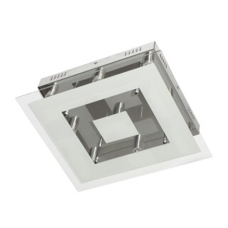 LED Deckenleuchte Tween Light Nola eckig 27W Glas warmweiß modern