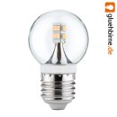 10 x Paulmann LED Leuchtmittel Tropfen 4W fast 40W E27 Klar 400lm Kugel warmweiß 2700K