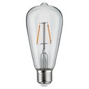 Paulmann LED Vintage Rustika Filament Edison ST64 2,5W E27 extra warmweiß 1800K Goldlicht
