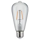 Paulmann LED Vintage Rustika Filament Edison ST64 2,5W E27 extra warmweiß 1800K Goldlicht