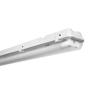 Osram LED Submarine Freuchtraumwanne 2 x 8W - 16W = 2 x 18W 60cm zweiflammig IP65 Kaltweiß 4000K