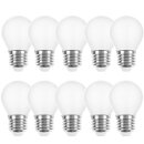 10 x LED Filament Leuchtmittel Tropfen 4W fast 40W E27...