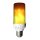 LED Leuchtmittel 5W E27 Flammeneffekt Feuer & Schwerkraftsensor Ø50mm