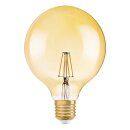 Osram LED Vintage Edition 1906 Leuchtmittel Filament Globe G125 4W = 40W E27 gold extra warmweiß 2400K