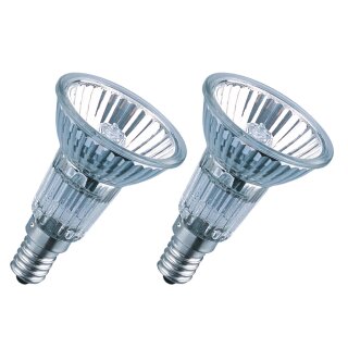 2 x Osram Halogen Reflektor 40W E14 Halopar 16 Alu 64822 FL 35°