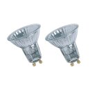 2 x Neolux Halogenlampe Reflektor 35W GU10 Halopar 16 Alu 230V 64820 FL flood 35°