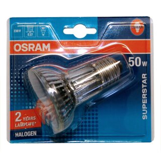 Osram Halogen Reflektor 50W E27 Halopar 20 Alu 64832 FL 30°