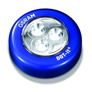Osram LED DOT-it Classic blau Unterbauleuchte Batterie