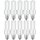 10 x Osram Energiesparlampe 11W = 51W E27 Dulux Value warmweiß 2700K