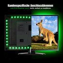 LED TV Hintergrundbeleuchtung RGB 4 x 50cm USB LED Strip Set 5050 mit Fernbedienung