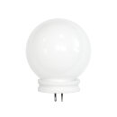 10 x Halogen Leuchtmittel Kugel Tropfen 20W G4 12V soft opal mini Globe warmweiß dimmbar