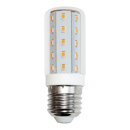 LED Leuchtmittel T30 Röhre 4W E27 Corn 3000K...