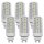 6 x LED Leuchtmittel T30 Röhre 4W GU10 Corn 3000K warmweiß 360°