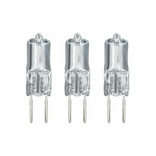 3 x NicePrice Halogen Stiftsockel 50W GY6,35 12V 12mm warmweiß dimmbar