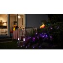Osram Lightify LED Gartenleuchte Gartenspots Warmweiß GardenSpot Mini 9 Spots 5m dimmbar kompatibel mit Alexa