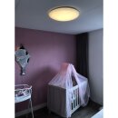 LED Deckenleuchte Sterneneffekt 100W 2700-6500K Lichtfarbe einstellbar Ø 80cm