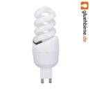 10 x Paulmann ESL Energiesparlampe Spirale 9W G9 warmweiß 2700K