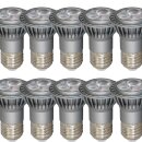 10 x LED Leuchtmittel Reflektor R50 PAR16 4W = 35W E27...