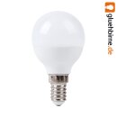 10 x LED Leuchtmittel Tropfen Kugel 3W = 25W E14 opal matt 250lm warmweiß 2700K