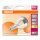 6 x Osram LED Filament Tropfen Kopfspiegellampe 4W fast 40W E14 silber warmweiß 2700K