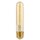 LED Filament Röhre T30x184mm 2W ~ 25W E27 klar Gold Retro Shine warmweiß 2700K