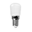 10 x LED Leuchtmittel T26 Röhre Kühlschrank 2W = 16W E14 matt 180lm 2700K warmweiß