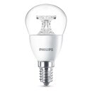 Philips LED Leuchtmittel Tropfen P45 4W = 25W E14 klar...