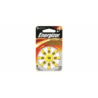 8 x Energizer Batterie 10 Hörgerätebatterie Zinc Air 10 Zink Luft PowerSeal