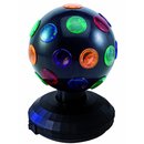 TIP Mini Light Ball Tischleuchte Multicolor Motor Schwarz 1 x 15W E14 230V