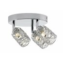 Nice Price Wand- & Deckenleuchte Spotlights Chrom 3 x 33W G9 230V Halogen