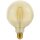 LED Filament Globe G125 2W = 25W E27 klar Gold Retro Shine warmweiß 2700K