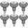 6 x Osram LED Star Leuchtmittel Reflektor R80 5W = 61W E27 warmweiß 2700K 36°