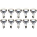 10 x Leuci Reflektor Glühbirne Spot R80 40W E27 matt...