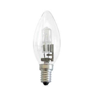 Eco Halogen Kerze Glühbirne 30W = 40W E14 Glühlampe warmweiß dimmbar