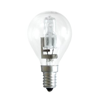 Eco Halogen Tropfen Glühbirne 20W = 25W E14 Glühlampe klar warmweiß dimmbar