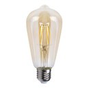 LED Filament Edison ST64 Leuchtmittel 4W E27 Gold extra warmweiß 2500K