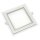 LED Panel Eckig mit leuchtendem Glas-Rand 6W 340lm CW Tageslicht 6000K