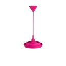 Hängeleuchte Silly roze E27 max. 60W Silikon rosa verwandelbar individuell formbar