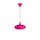 Hängeleuchte Silly roze E27 max. 60W Silikon rosa verwandelbar individuell formbar
