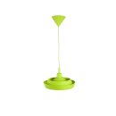 Hängeleuchte Silly green E27 max. 60W Silikon grün verwandelbar individuell formbar