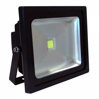 LED Fluter Außenstrahler 50W COB schwarz IP65 Kaltweiß 6400K