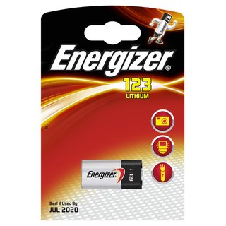 Energizer CR123 Lithium 4V Batterie Fotobatterie