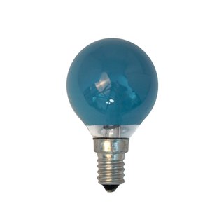 Merkur Glühbirne Tropfen 25W E14 Blau Glühlampe 25 Watt Glühbirnen Kugel
