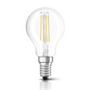 3 x Osram LED Filament Leuchtmittel Tropfen 4W = 40W E14 klar warmweiß 2700K