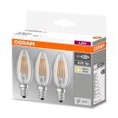 3 x Osram LED Filament Leuchtmittel Kerzen 4W = 40W E14...