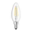 3 x Osram LED Filament Leuchtmittel Kerzen 4W = 40W E14 klar 827 warmweiß 2700K