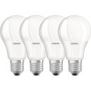 4 x Osram LED Relax & Active Classic A Leuchtmittel Birnenform 8W = 60W E27 matt 806lm warmweiß & kaltweiß