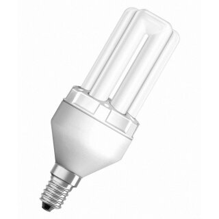 Osram Energiesparlampe ESL Dulux Superstar Röhre 8W = 40W E14 825 extra warmweiß 2500K