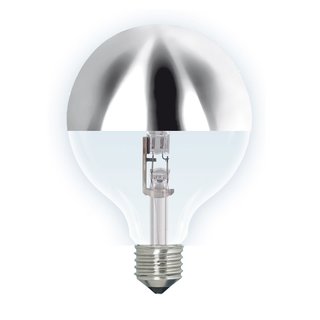 LAES Eco Halogen Glühbirne Kopfspiegel Globe G95 70W = 100W E27 Glühlampe dimmbar
