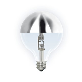 LAES Eco Halogen Glühbirne Kopfspiegel Globe G125 28W fast wie 40W E27 Glühlampe dimmbar